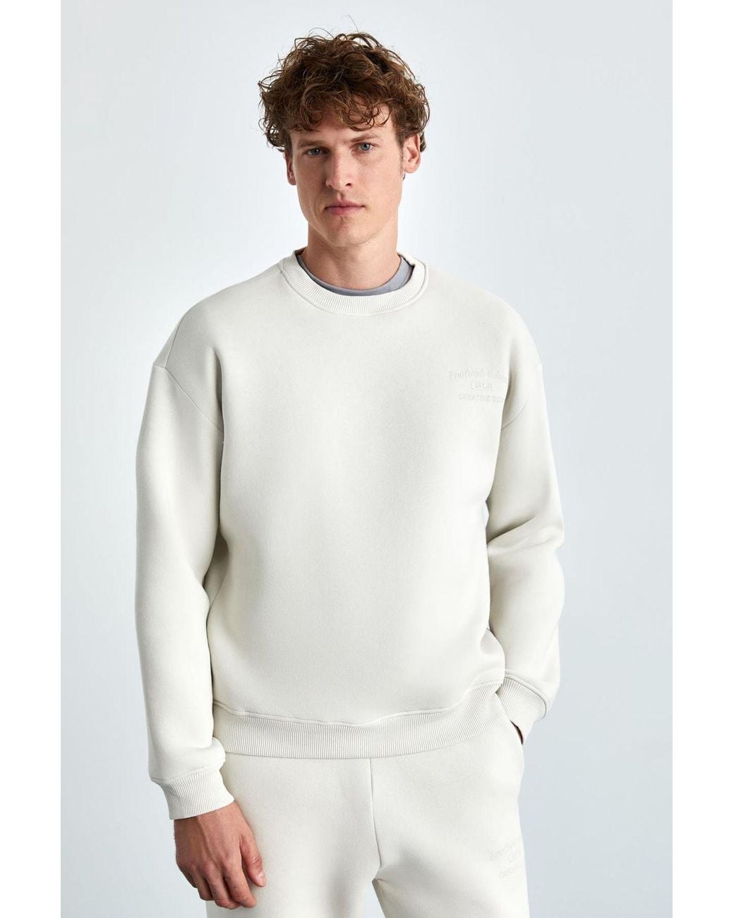 Grimelange White Active Set for men