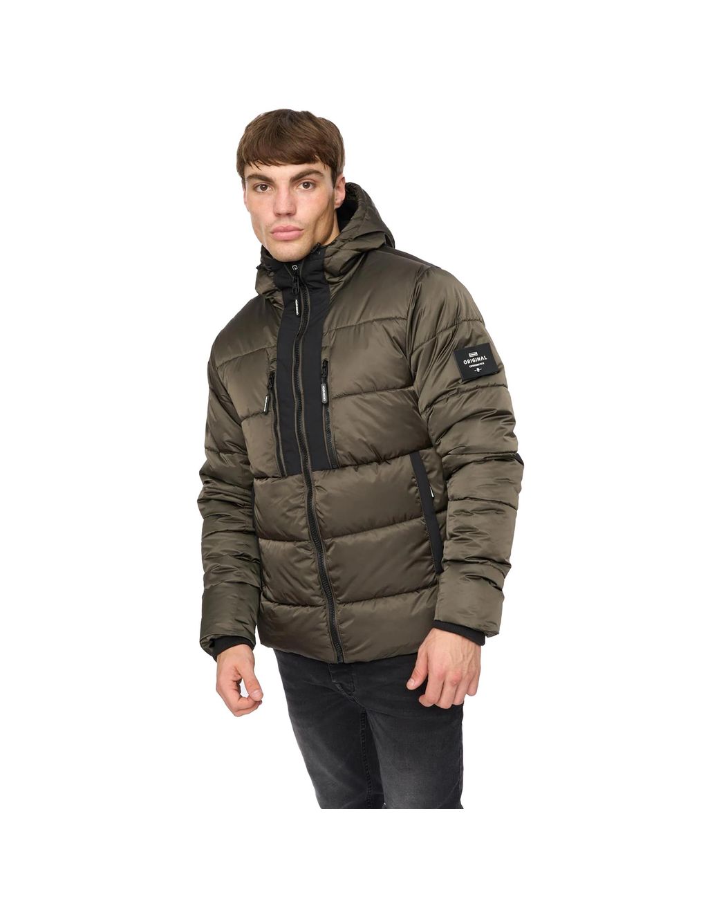 Crosshatch Chimmax Jacket in het Brown voor heren