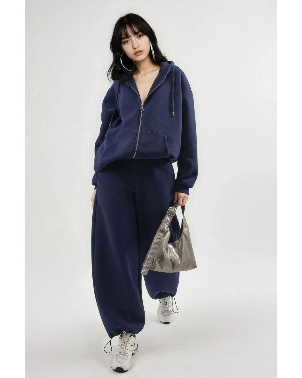 Busem Blue Long Fleece Sweatpants
