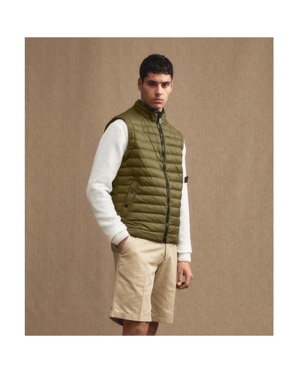 Peuterey Bodywarmers Peu4271 Moise Knc 01 685 in het Green voor heren