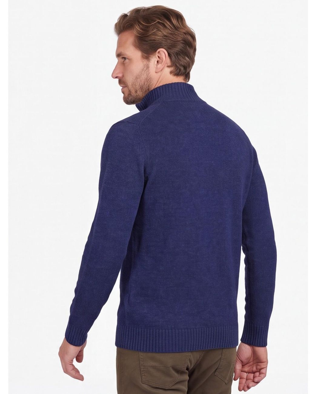 Barbour Trui in het Blue voor heren