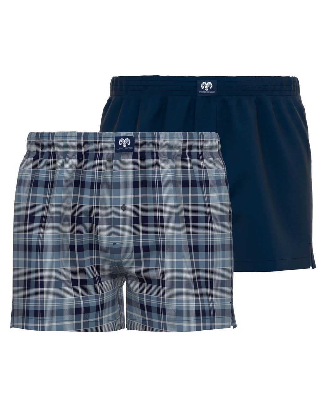 Ceceba Geweven Boxershorts in het Blue voor heren