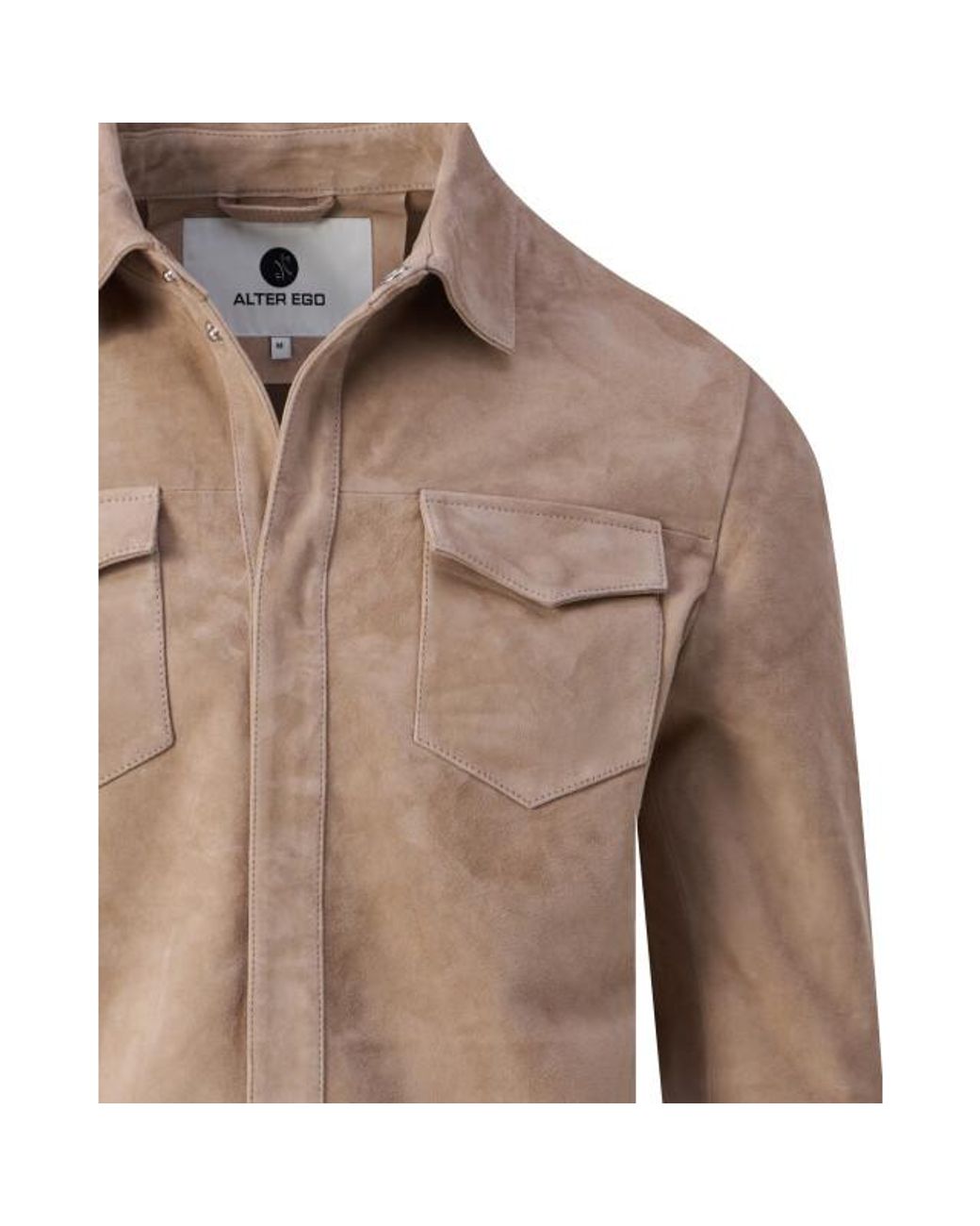Alter Ego Overshirt in het Brown voor heren
