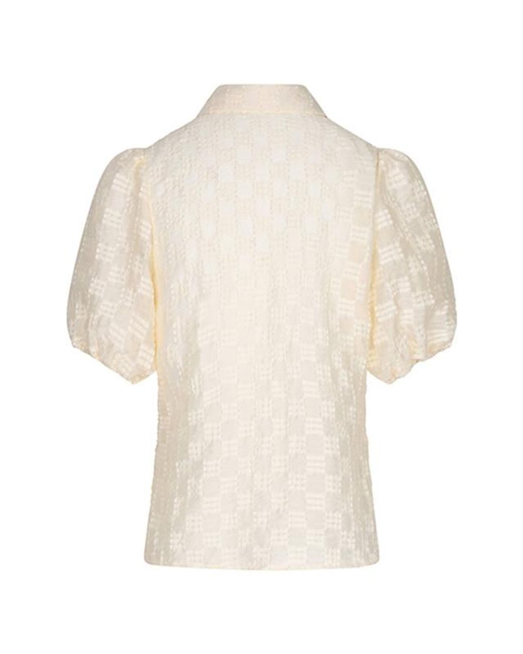 Lofty Manner Blouse Korte Mouw Rh04 Hilly in het Natural