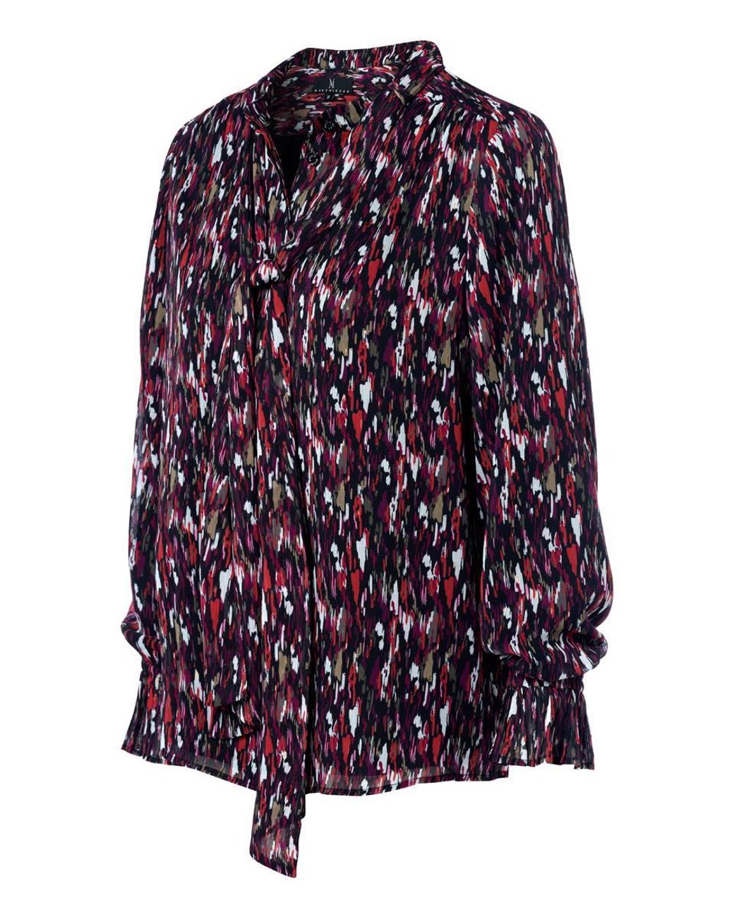Mart Visser Irina Print Blouse Taupe Multi in het Brown