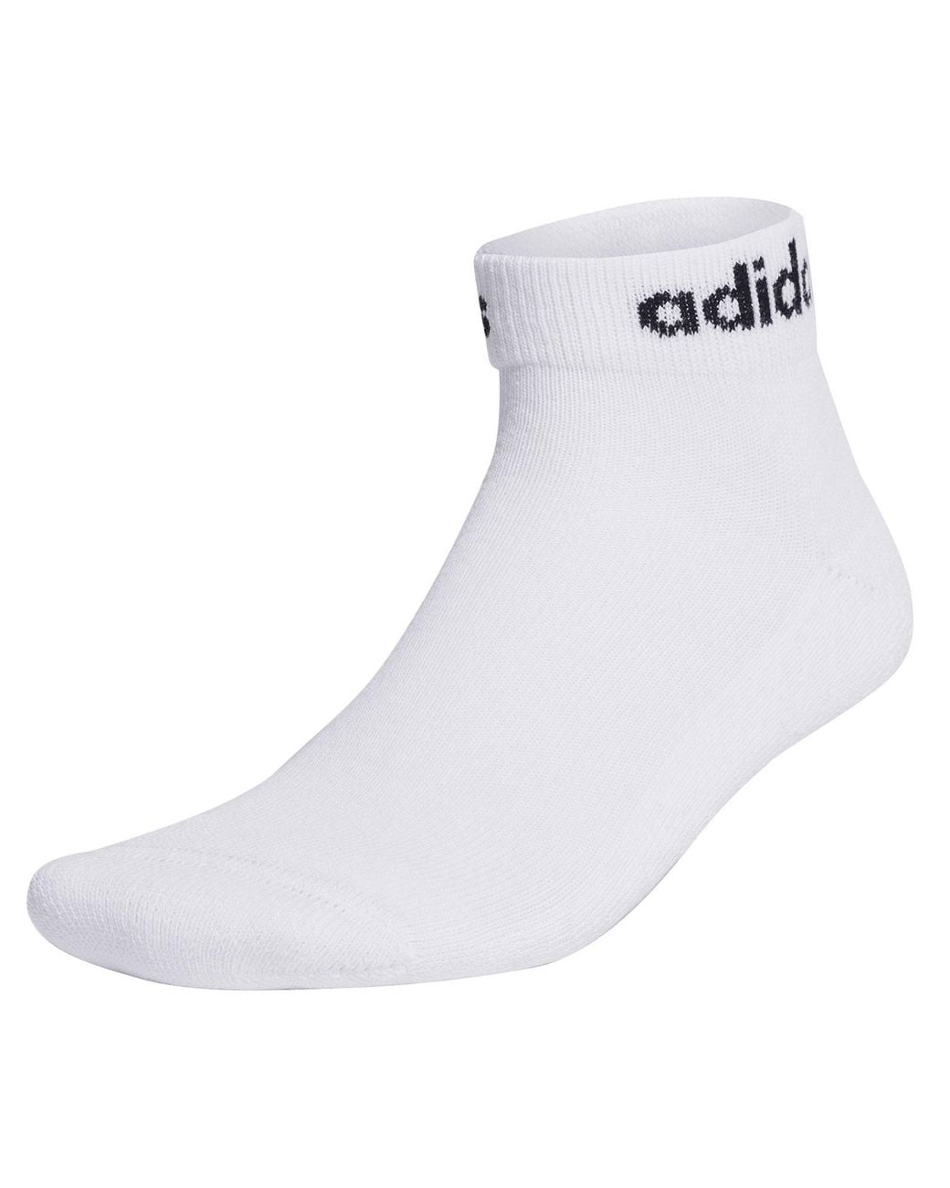 Adidas Linear Cushioned Ankle Sokken in het Blue