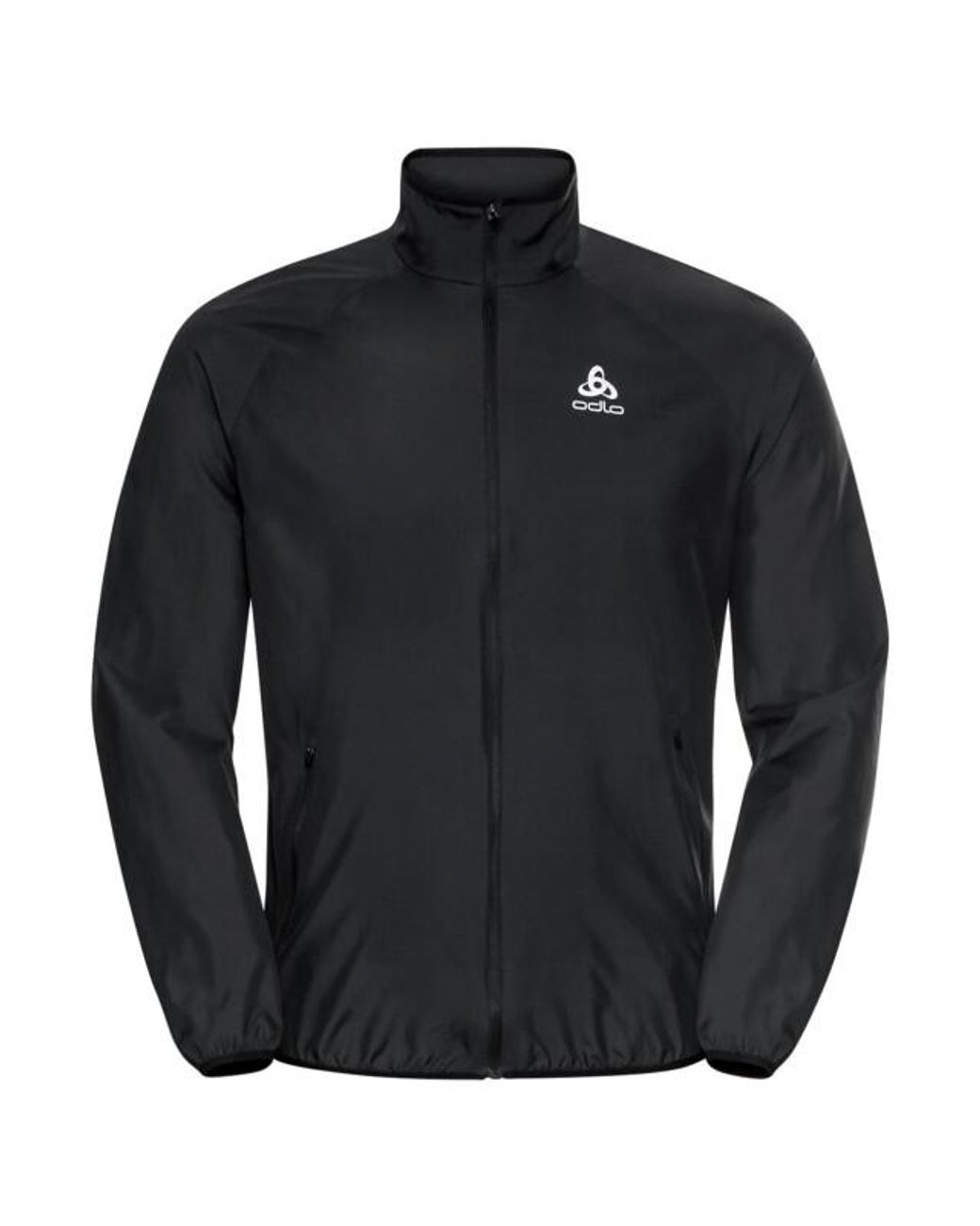Odlo Jacket Essential Light in het Black voor heren