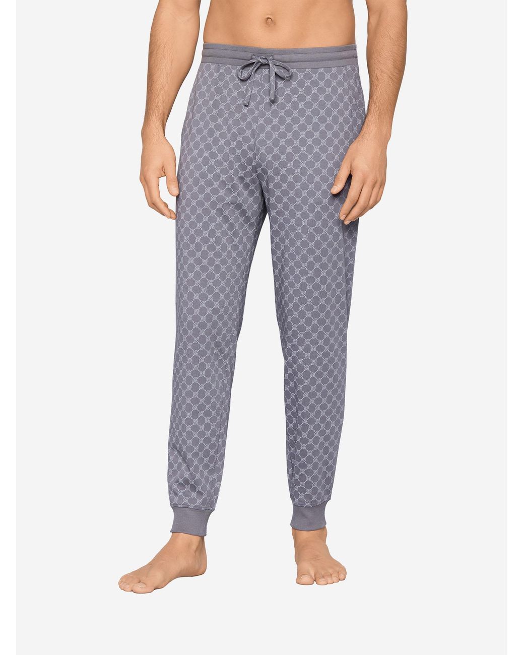 Joop! Mannen Pyjama Broek Leisure in het Blue voor heren