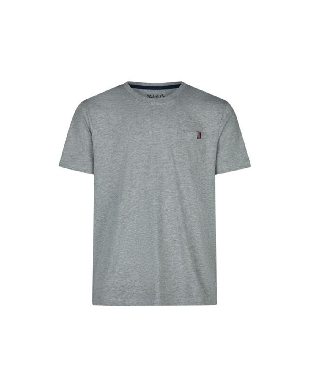 Phil & Co. Berlin Essential Shortama Korte Pyjama Set Grijs/Blauw in het Blue voor heren