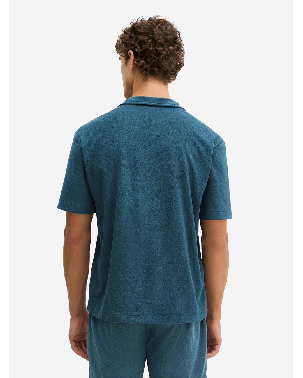 Marc O' Polo Marc O'Polo Mannen T-Shirt Mix N Match in het Blue voor heren