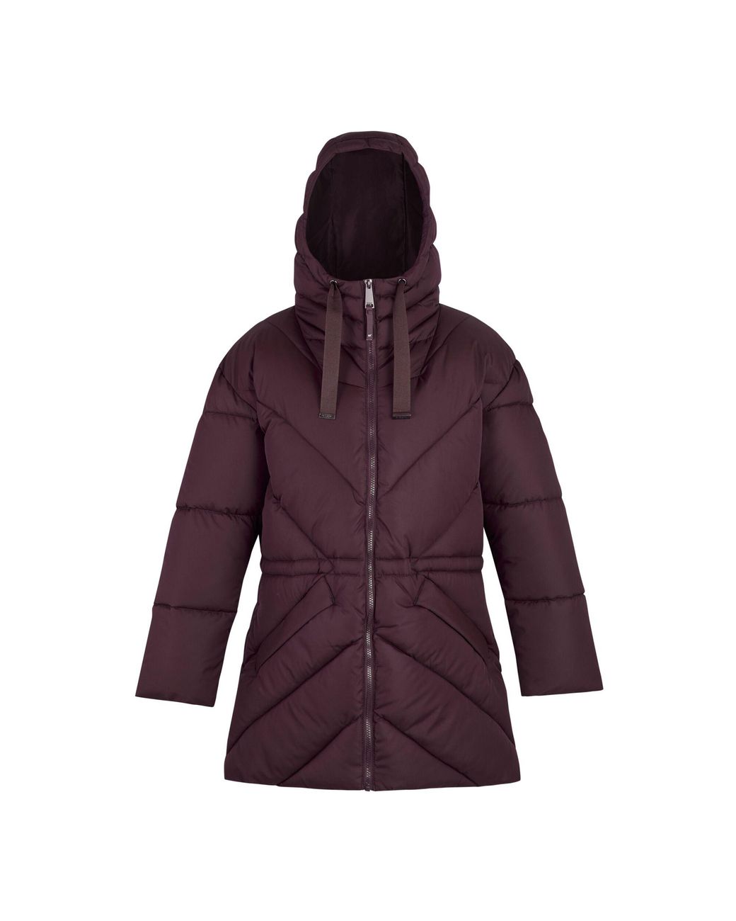 Regatta Purple Ladies Rusey Quilted Padded Jacket (Fig)