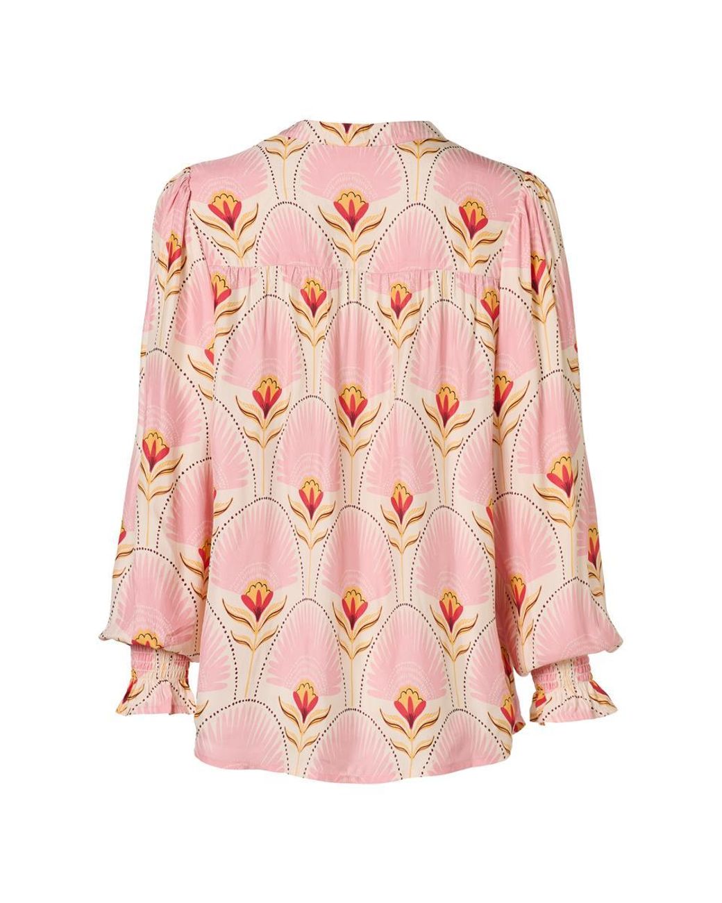 Mart Visser Caroline Tensen Malmo Blouse Lichtroze Multi in het Pink