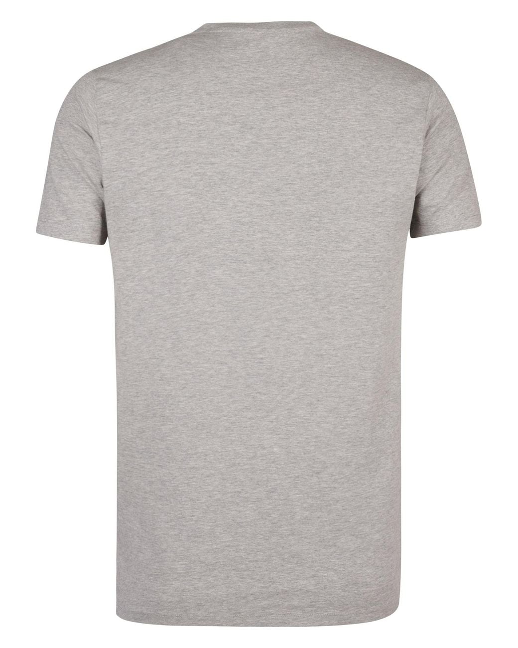 Petrol Industries 2-Pack Basic T-Shirt Ronde Hals Pioneer in het Gray voor heren