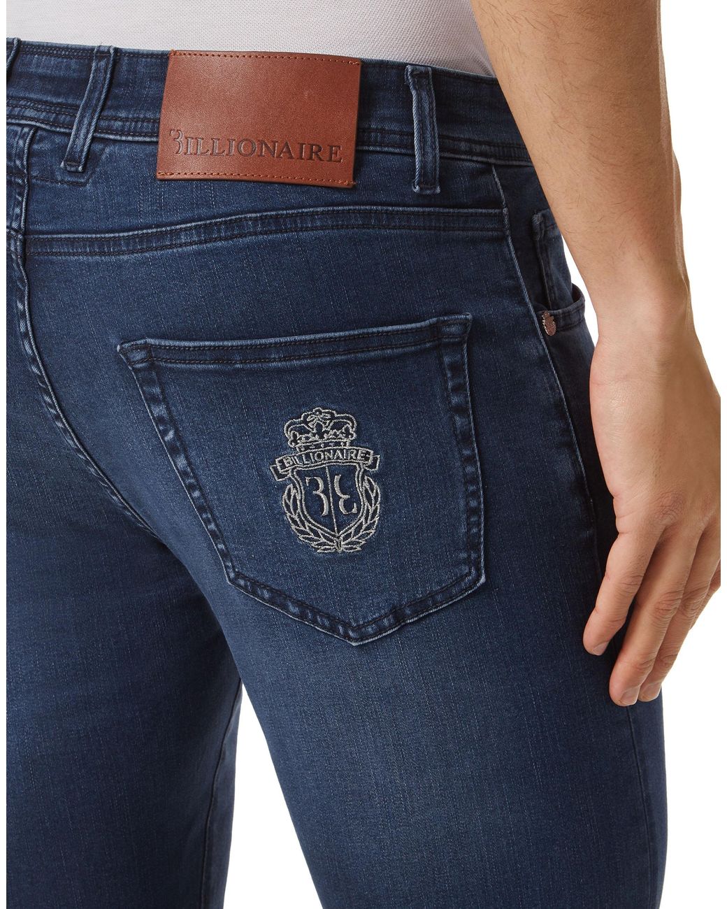 Billionaire Jeans Recht Model in het Blue voor heren