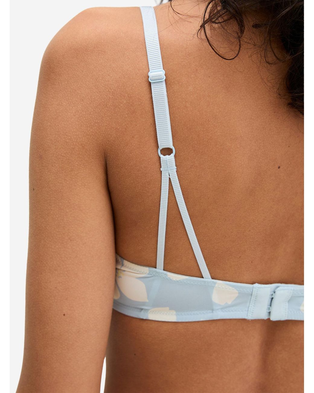 Marc O' Polo Marc O'Polo Vrouwen Bralette Poetic Bloom in het Blue