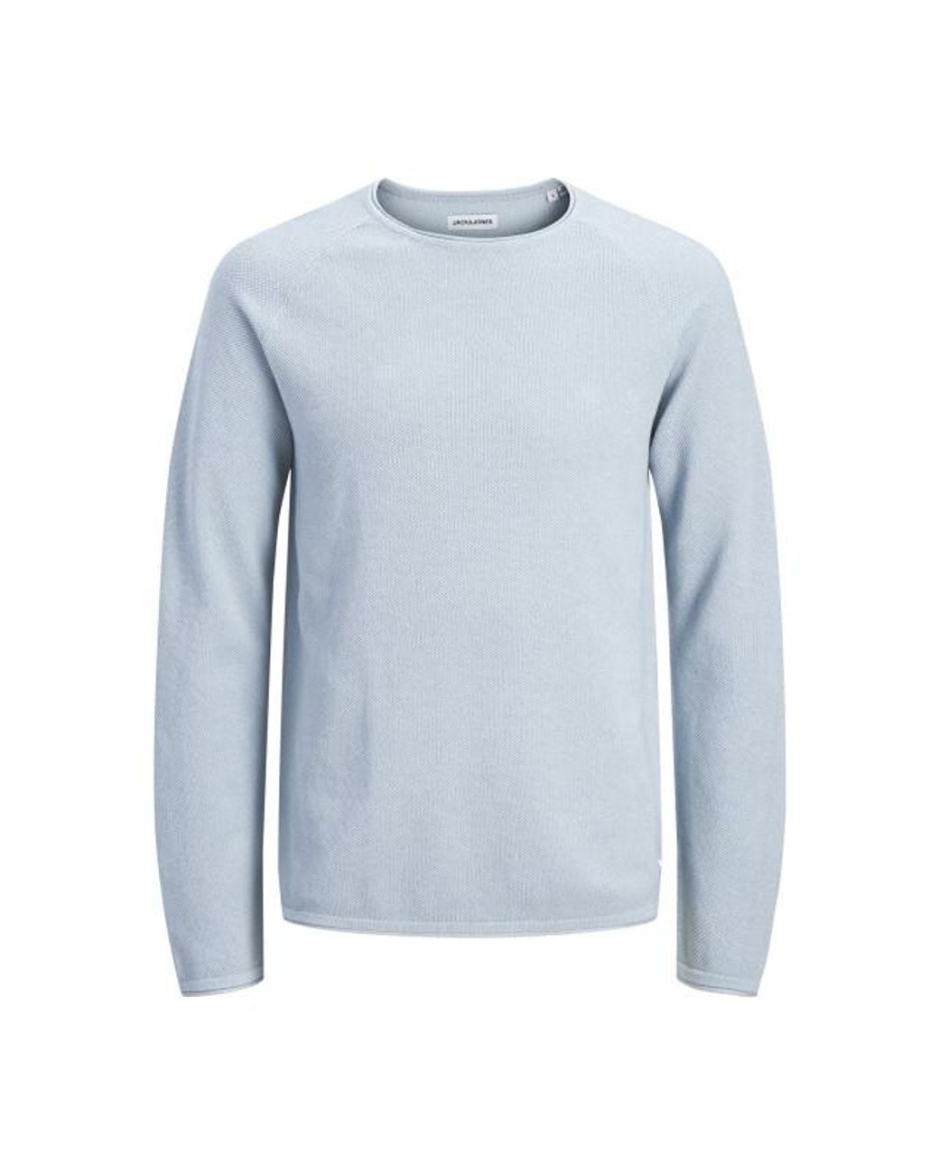 Jack & Jones Jjehill Knit Crew Neck Noos in het Blue voor heren