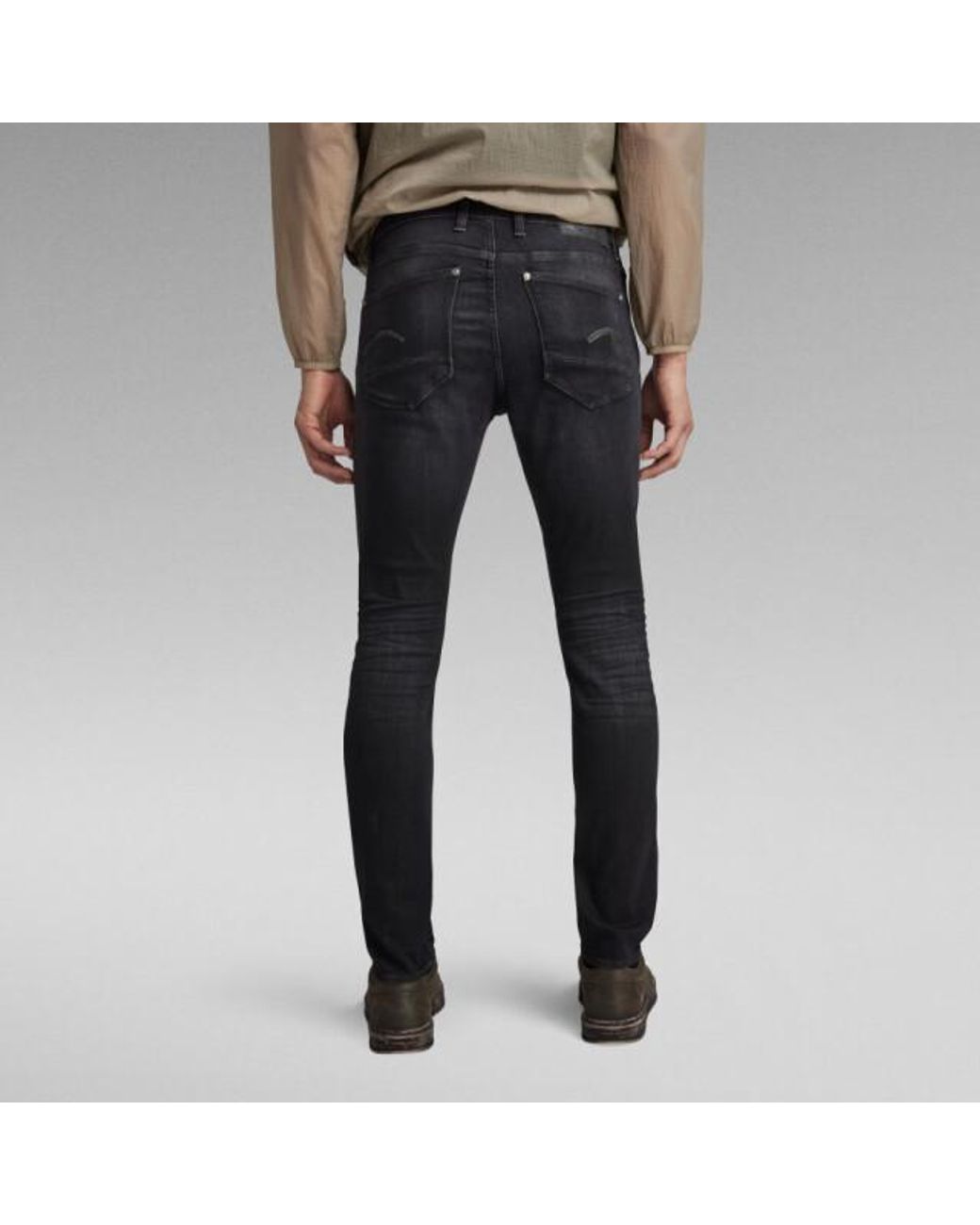 G-Star 51010 A634 Revend Skinny A592 Denim Stret in het Black voor heren