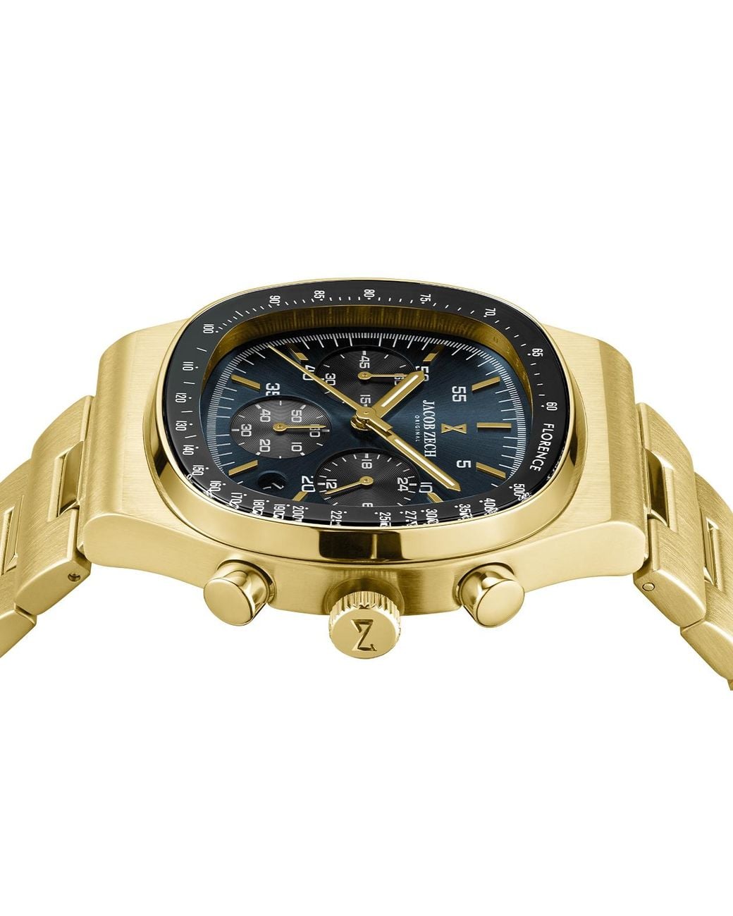 Jacob Zech Horloge Florence in het Metallic voor heren