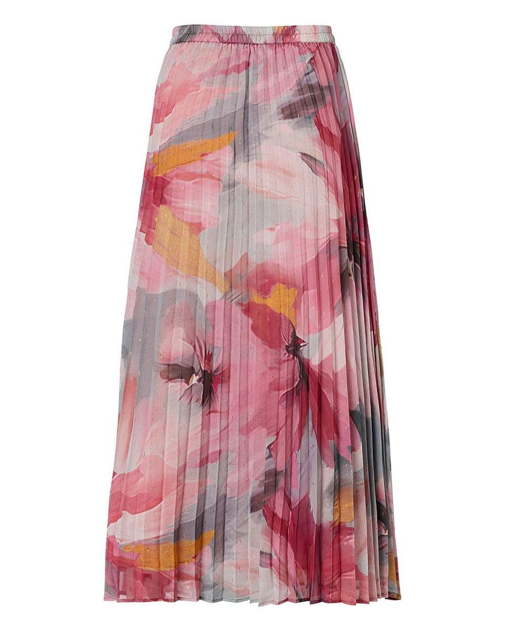 Mart Visser Norita Plisse Rok Multi in het Pink