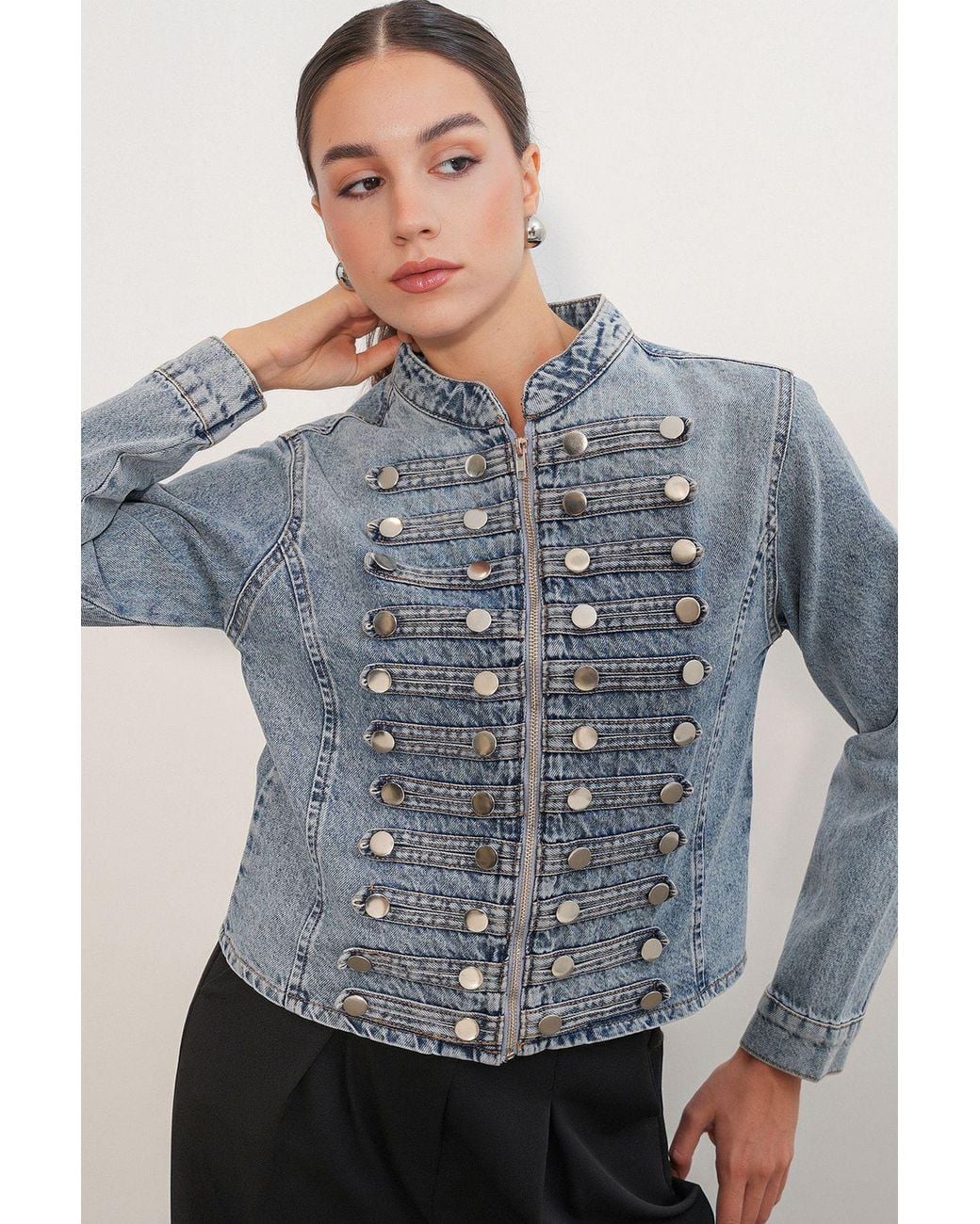 Bigdart Gray Cotton Jacket