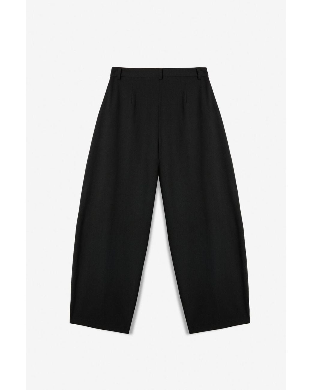 Grimelange White Straight-Leg Pull-On Pants