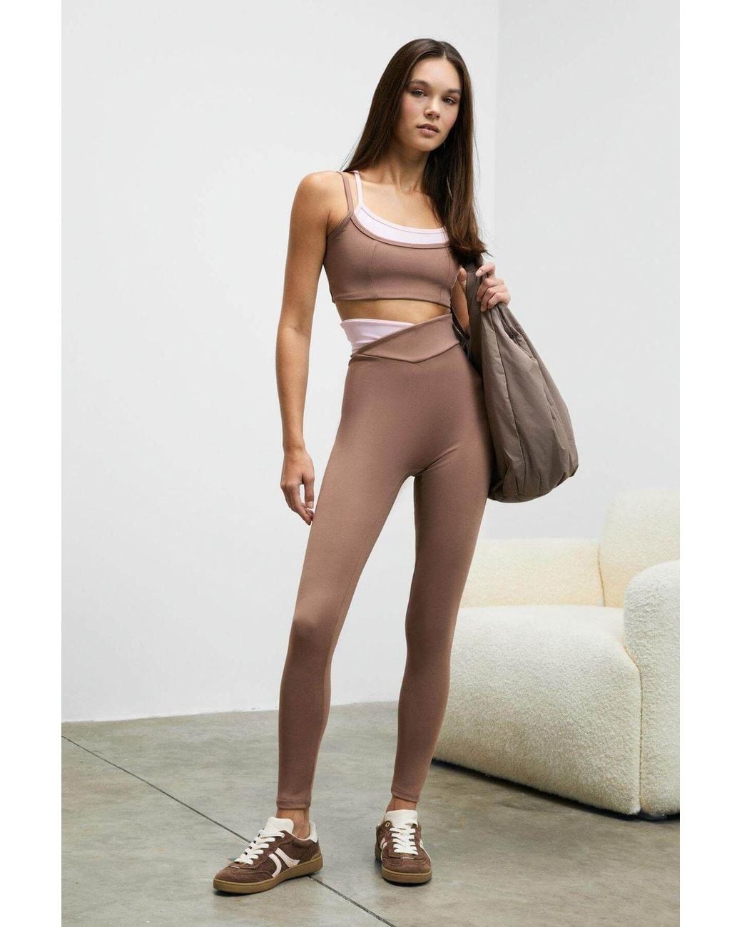 Grimelange Multicolor High Waist Skinny Leggings