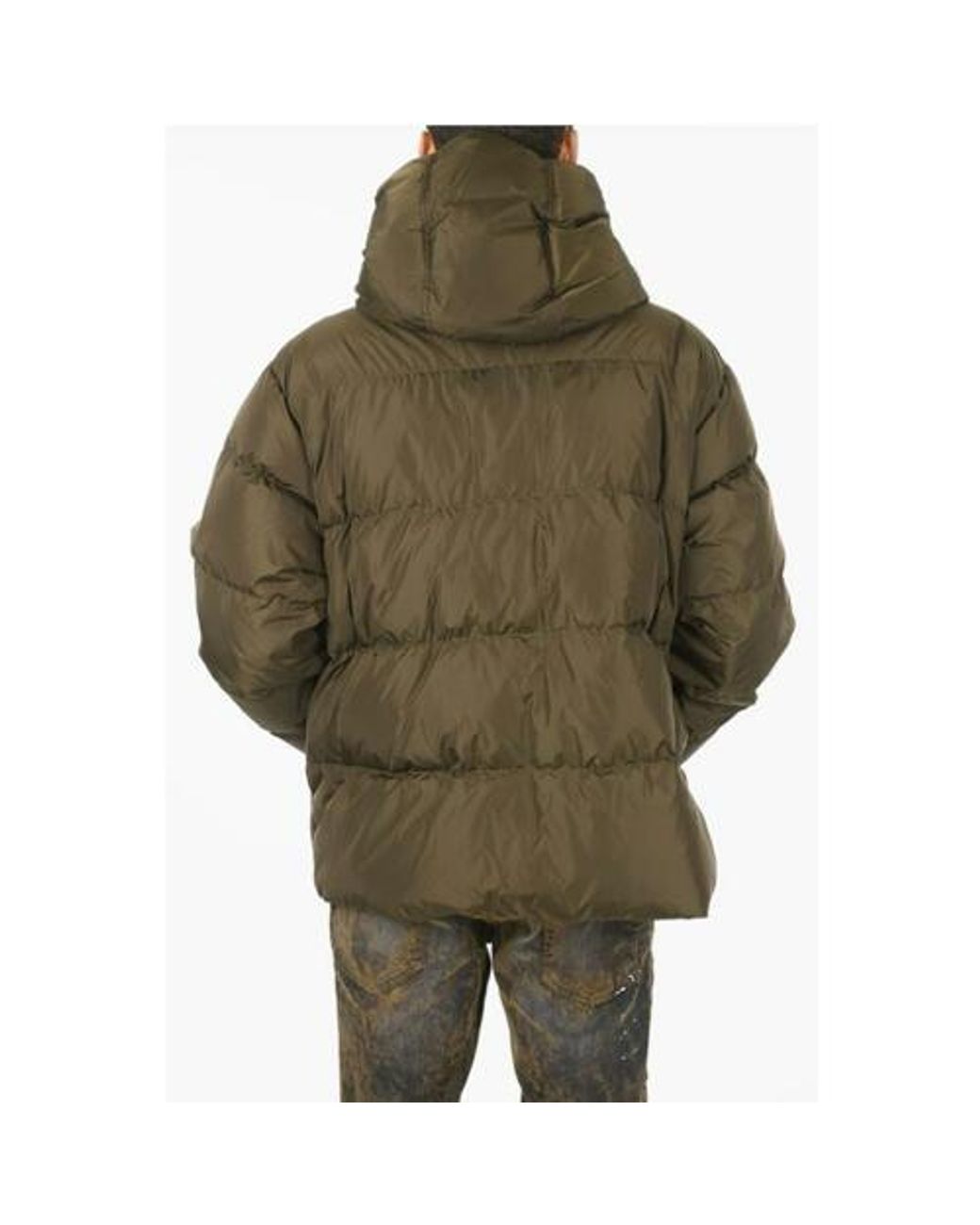 DSquared² Militair Donsjack in het Green voor heren