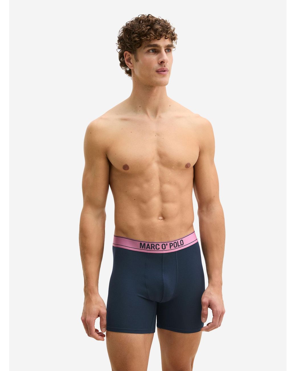 Marc O' Polo Marc O'Polo Mannen Lange Boxer Modal in het Blue voor heren