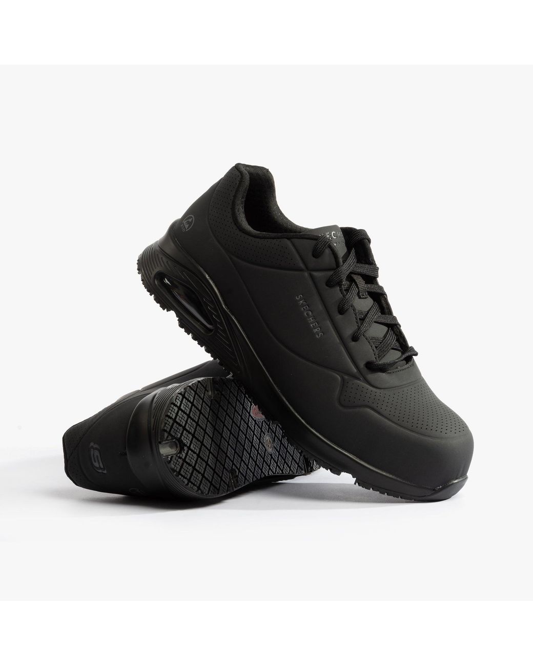 Skechers Black 200177Ec/Blk Uno Sr for men
