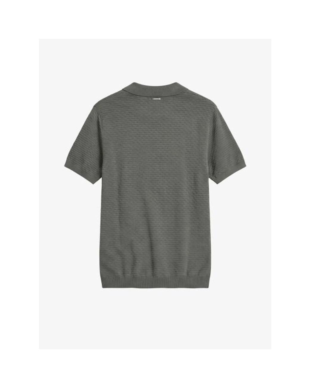 Antony Morato Polo Button Regular in het Gray voor heren