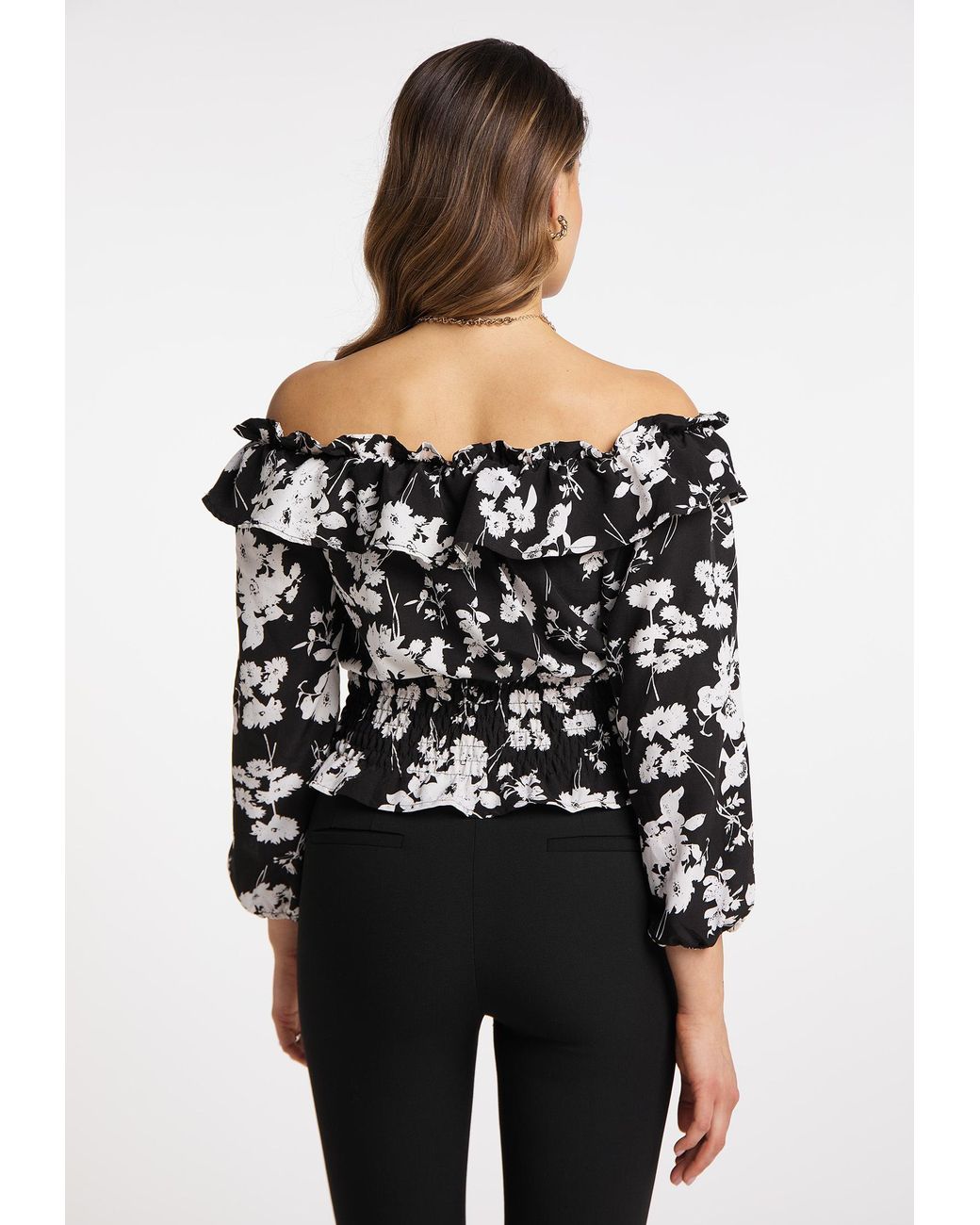 faina Blouse Mioki in het Black