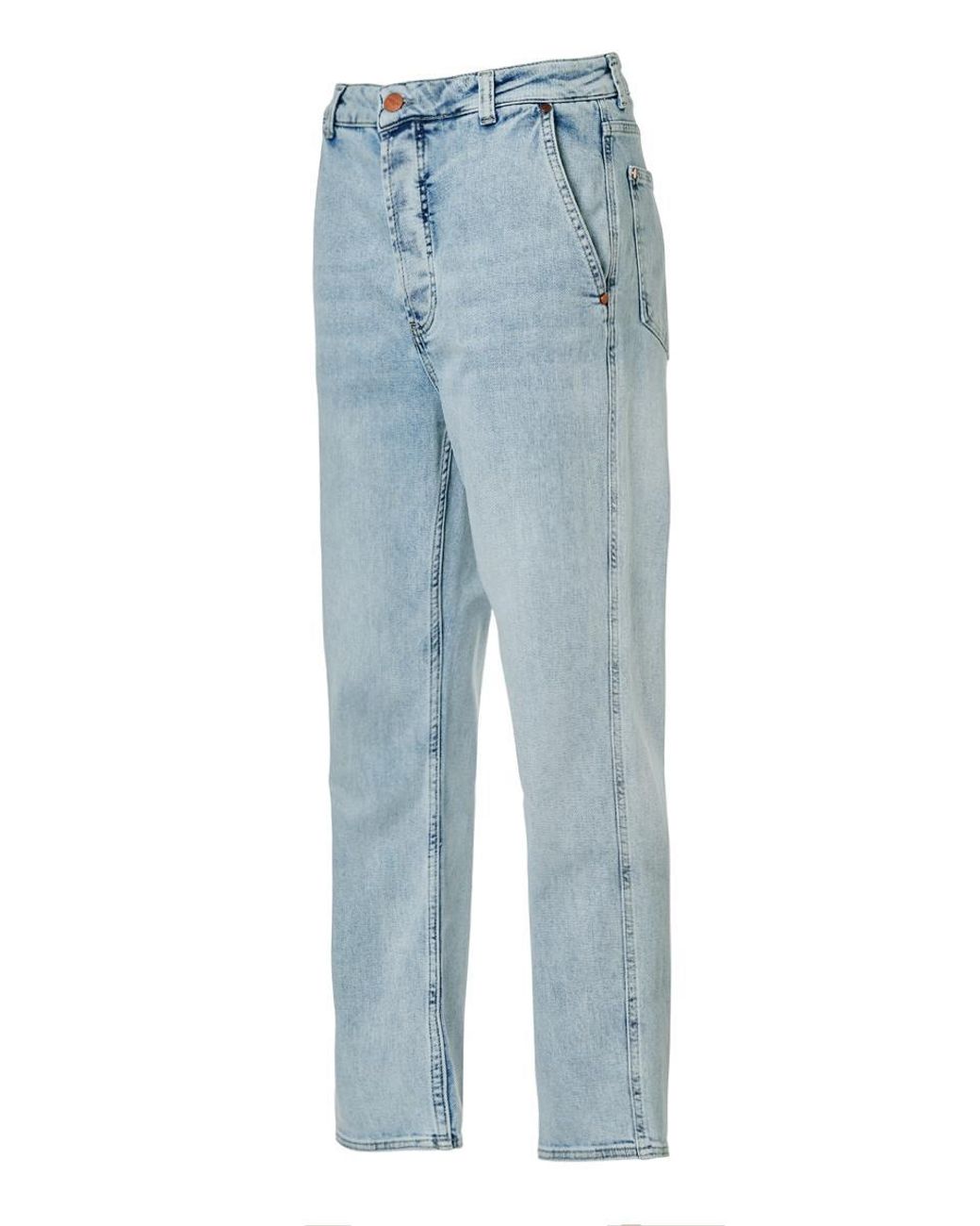 Mart Visser Caroline Tensen Stockholm Jeans Licht Blauw in het Orange