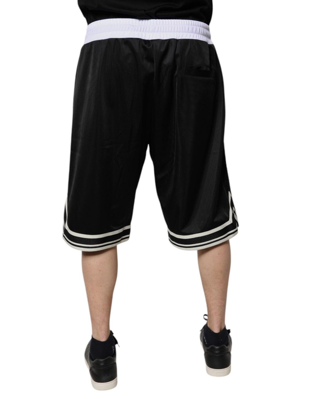 Dolce & Gabbana Dolce Gabbana Sport Shorts in het Black voor heren