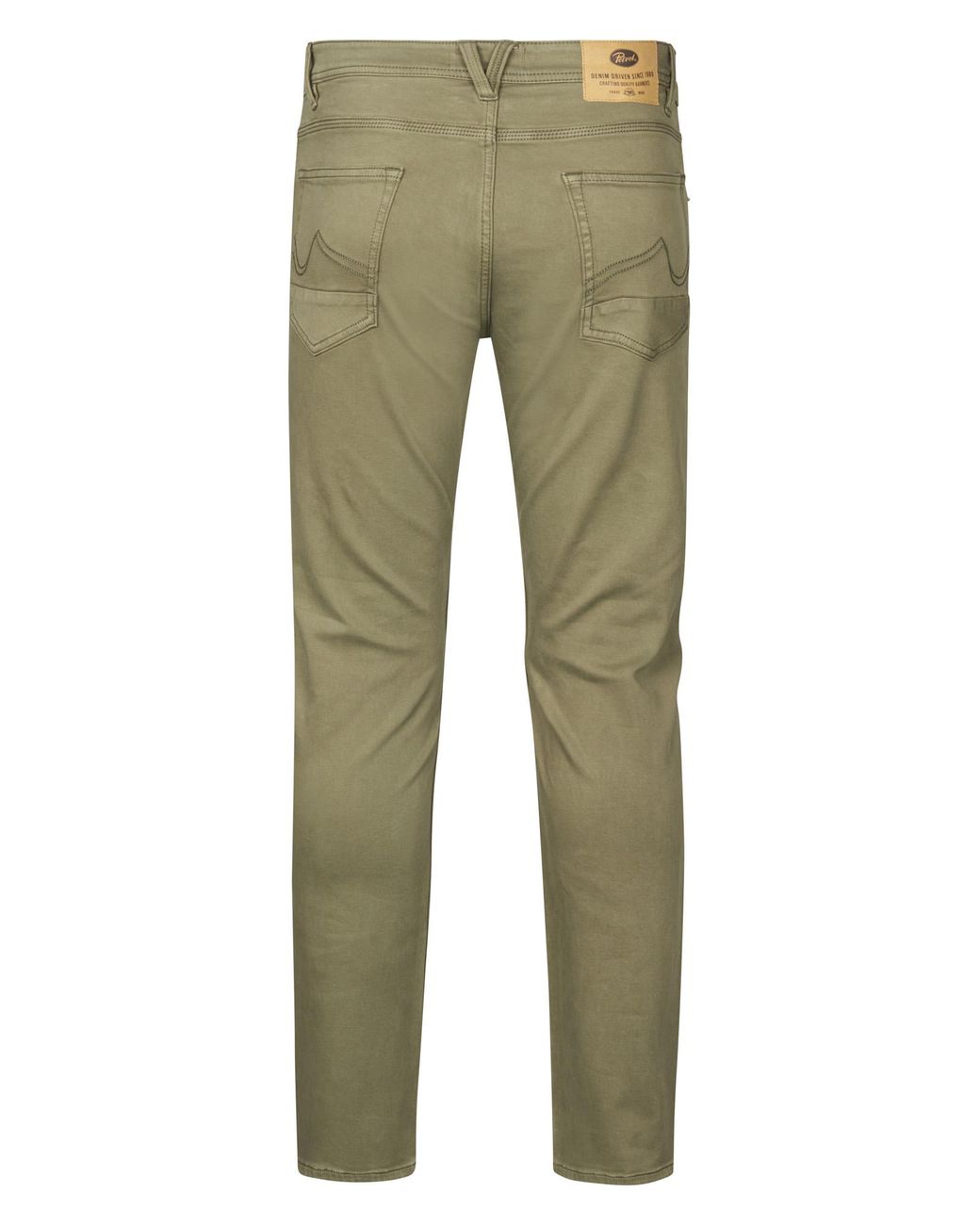 Petrol Industries Russel Gekleurde Regular Tapered Fit Jeans Flamingobreeze in het Green voor heren