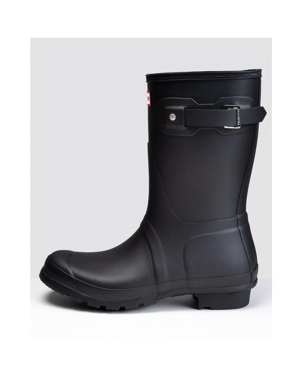 Hunter Black Original Short Wellies