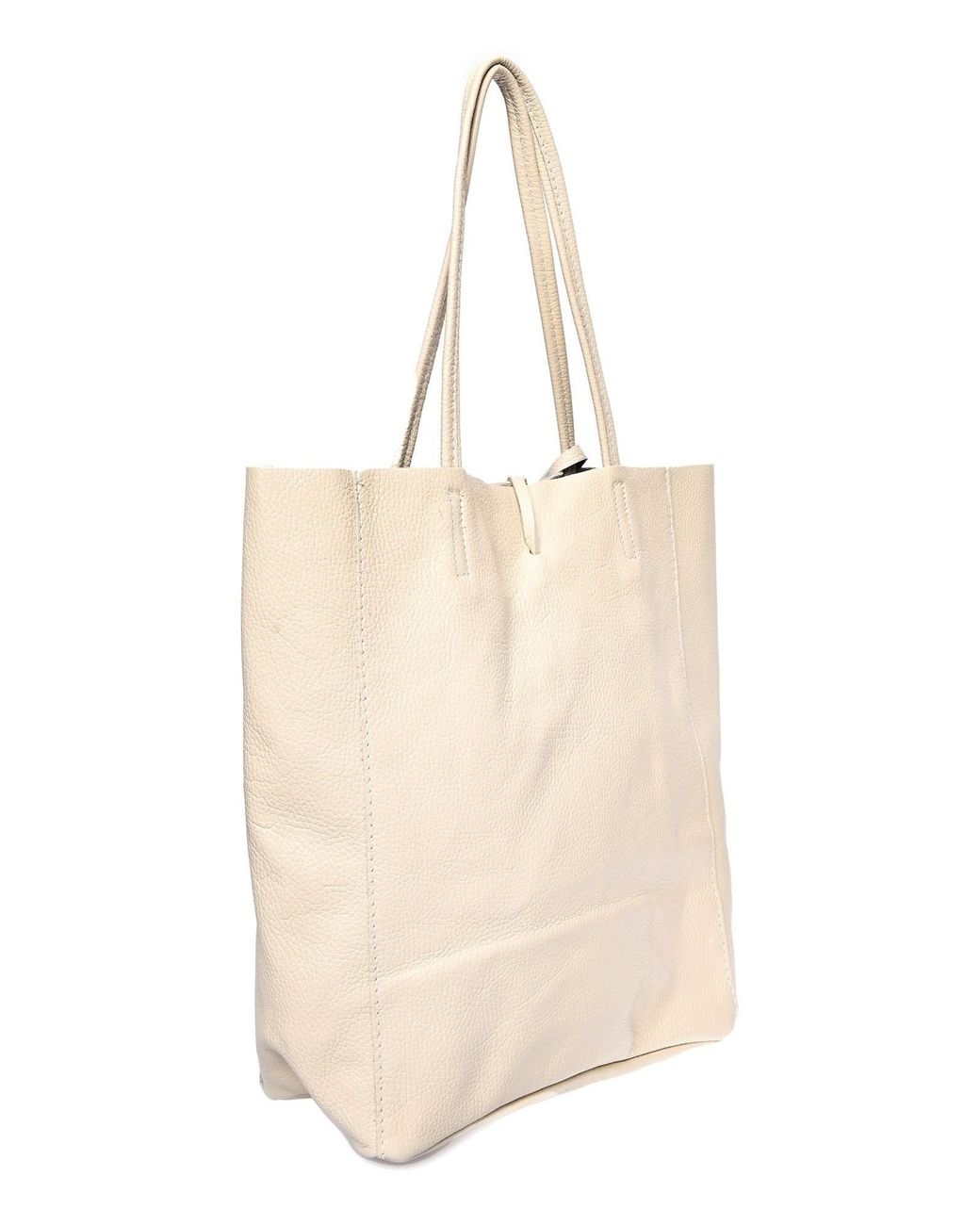 Roberta M Natural Rindsledertasche