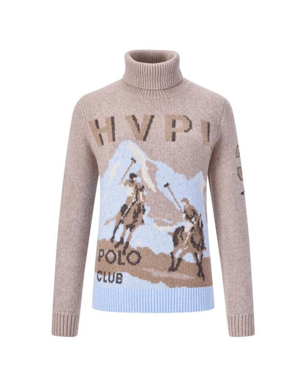 HV Polo Pullover Hvpharper in het Natural