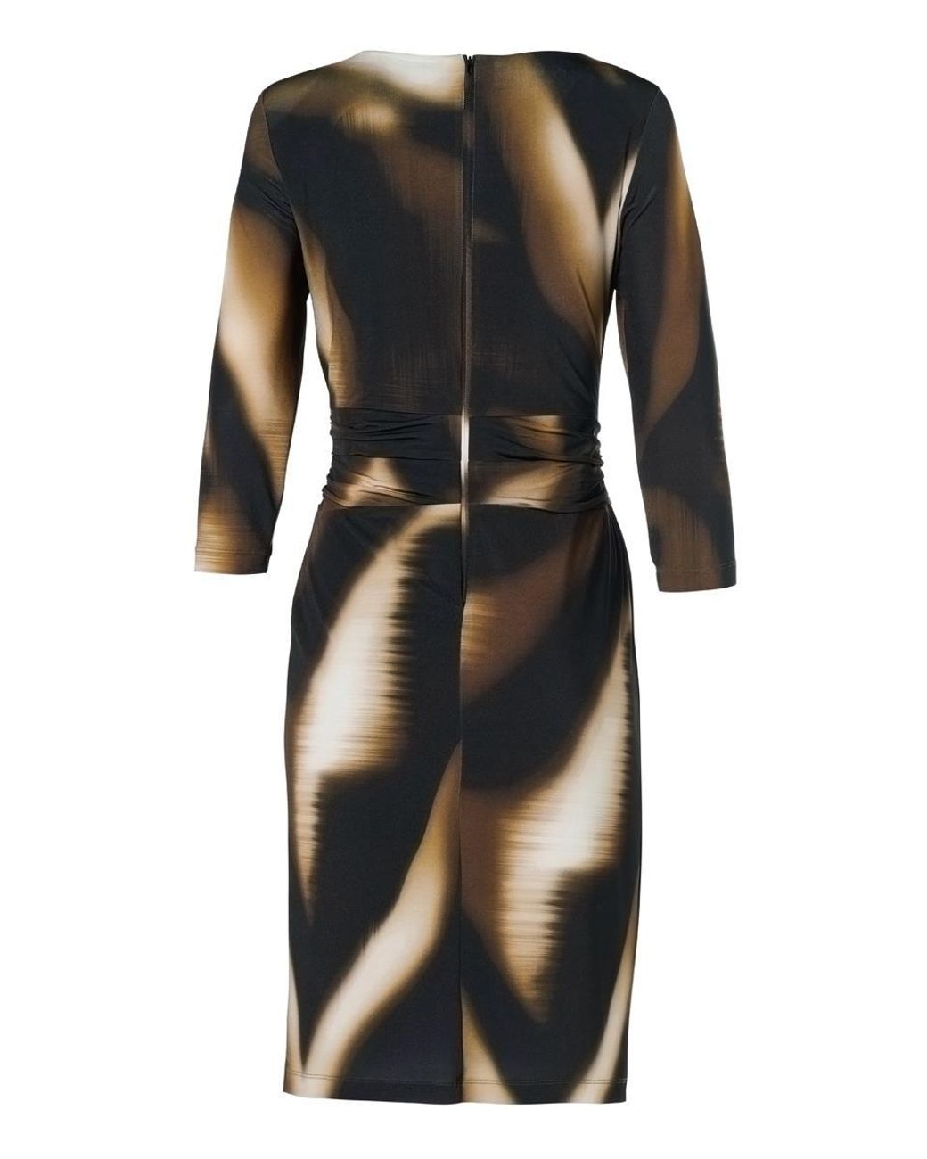 Mart Visser Eloise Print Jurk Olijf Multi in het Purple