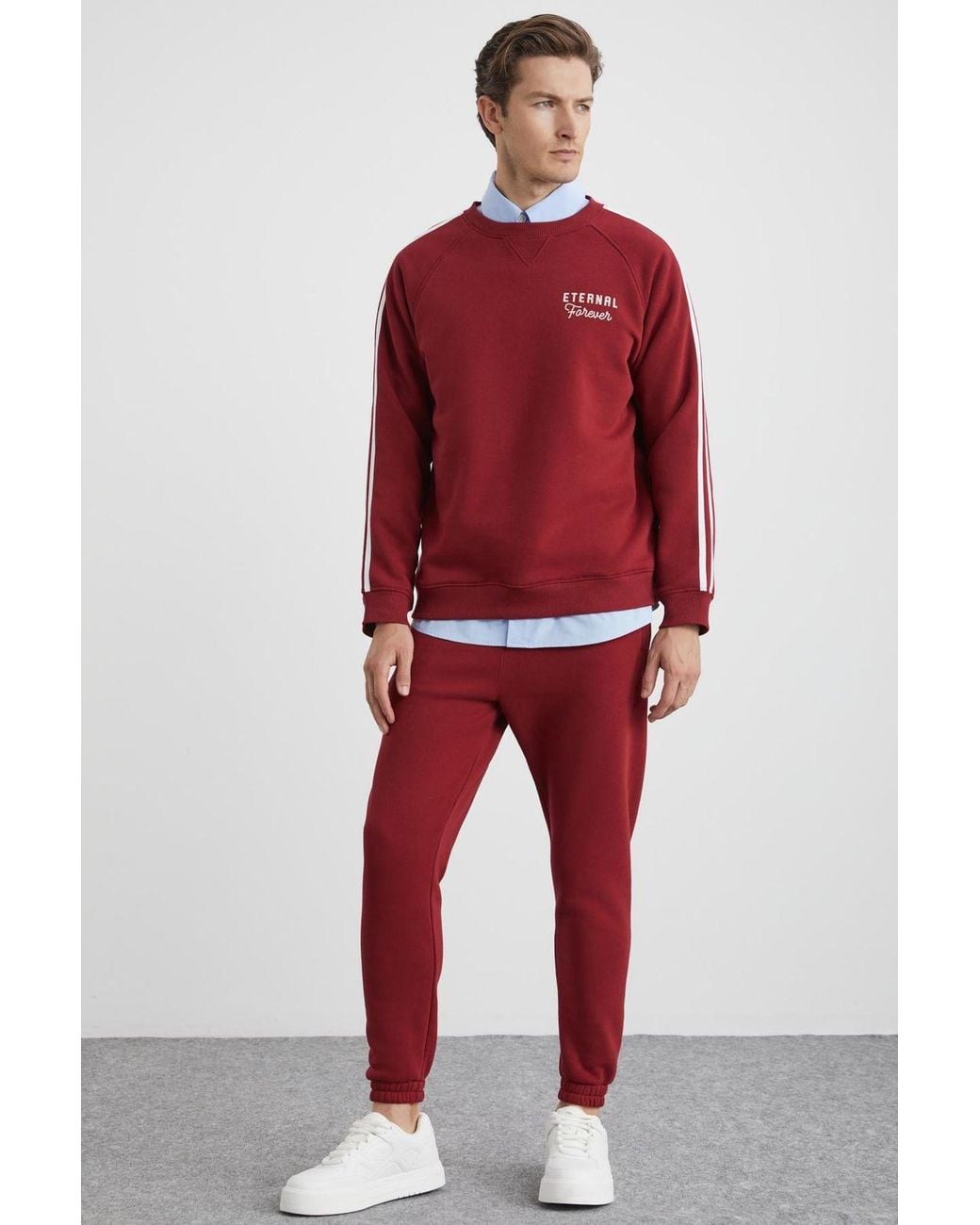 Grimelange Tapered Joggers With Pocket for men