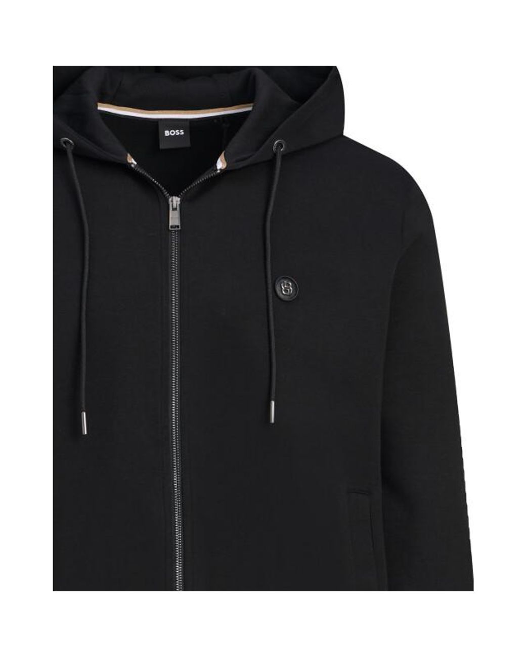 Boss Vest in het Black voor heren