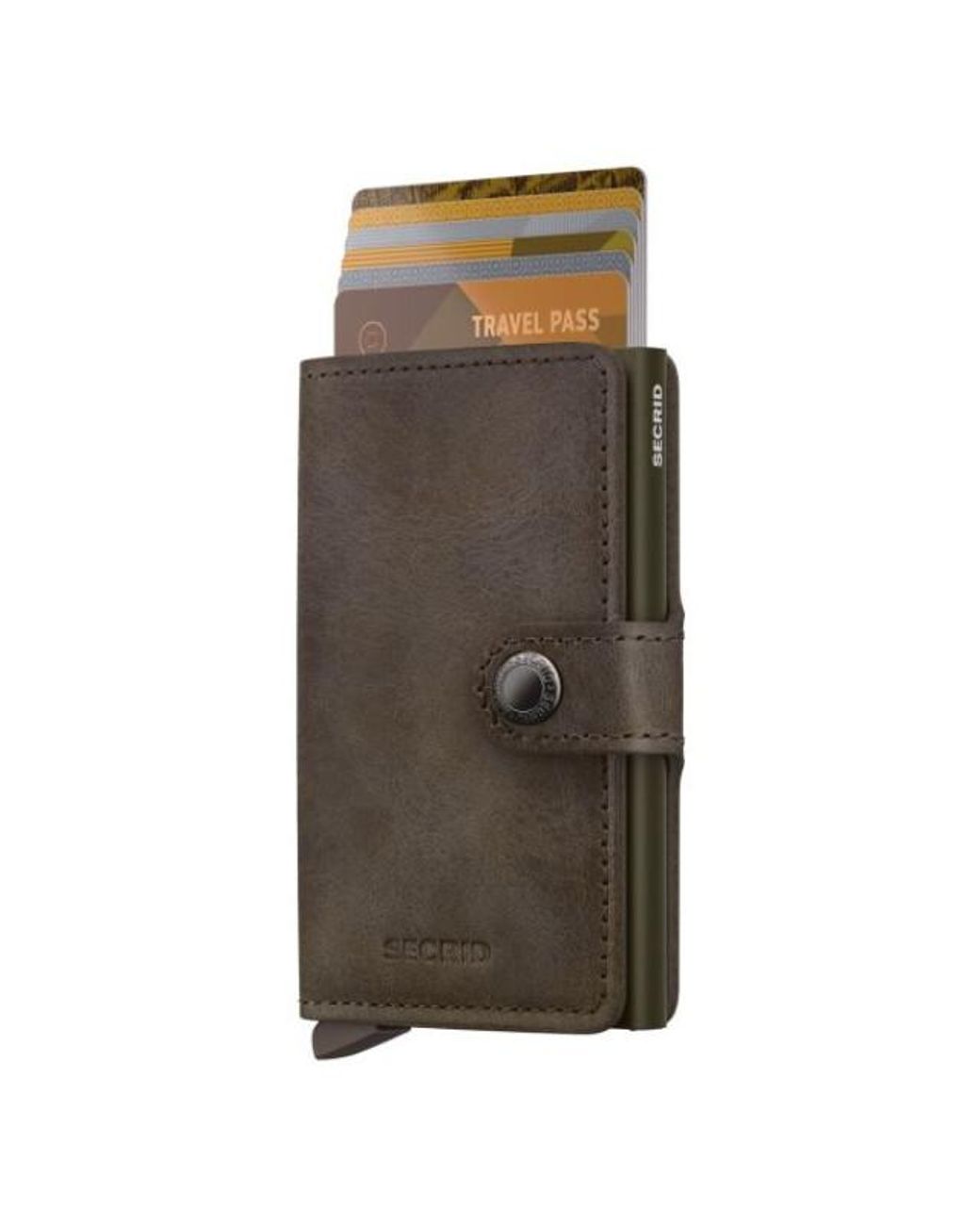Secrid Mini Wallet Mv Oak in het Brown voor heren