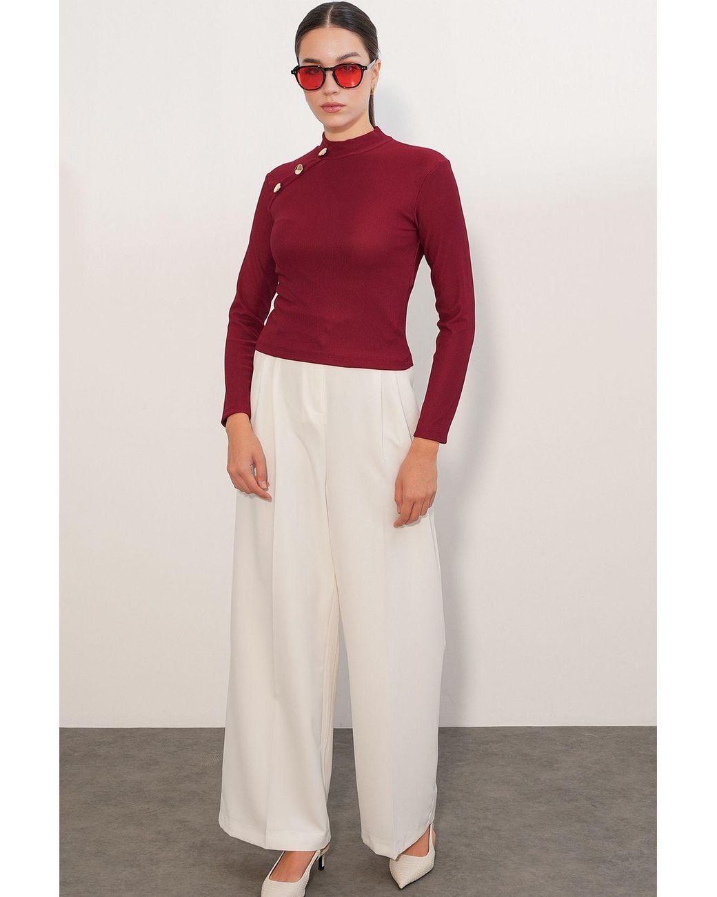 Bigdart Red Blouse