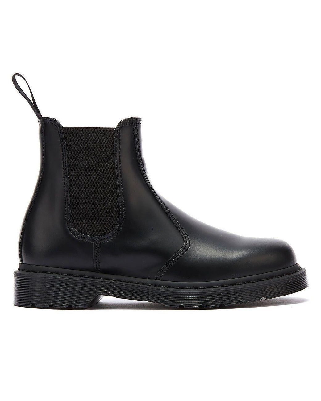 Dr. Martens Shop Voor 2976 Gladleren Mono Zwarte Laarzen in het Black
