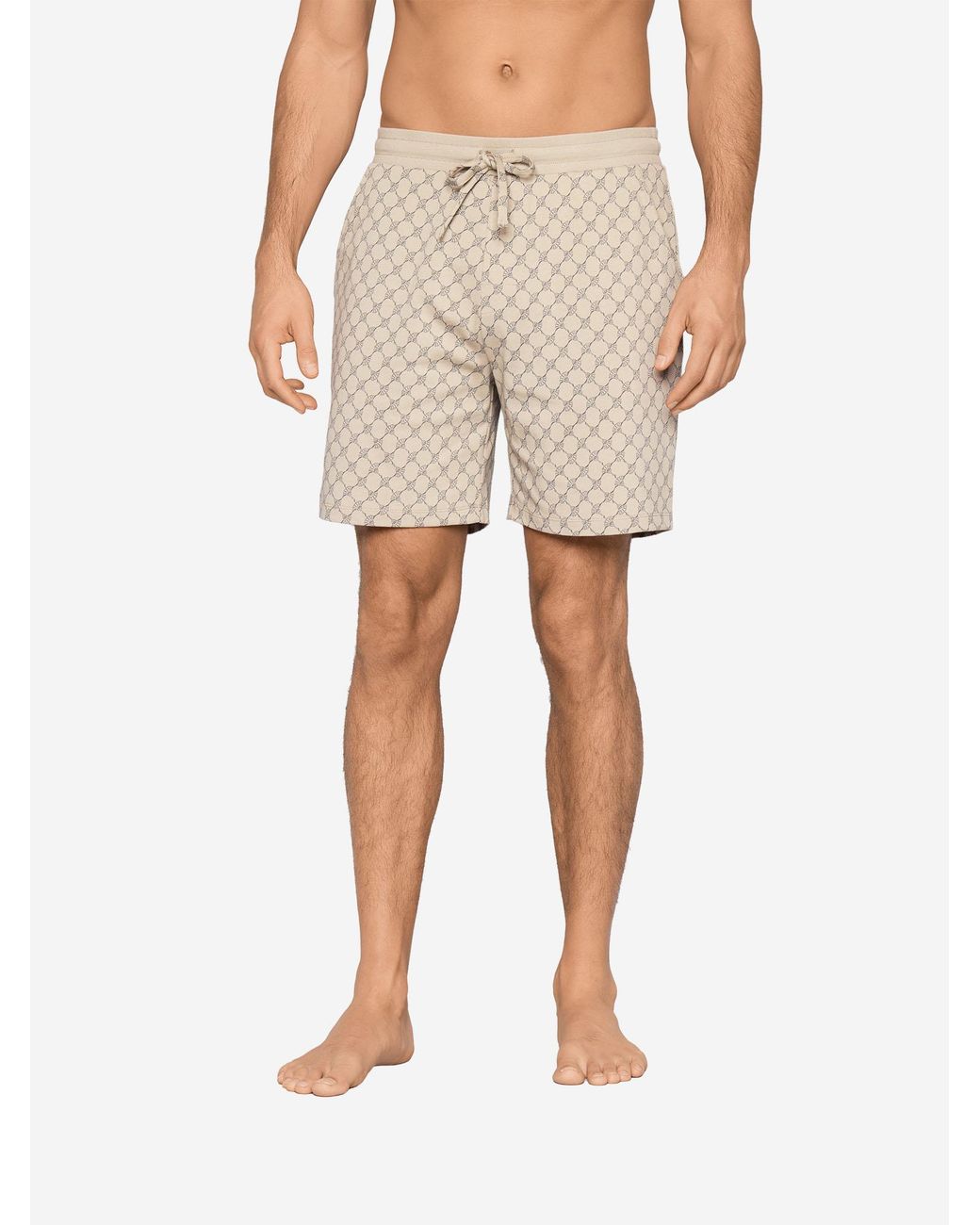Joop! Mannen Pyjama Korte Broek Leisure in het Natural voor heren