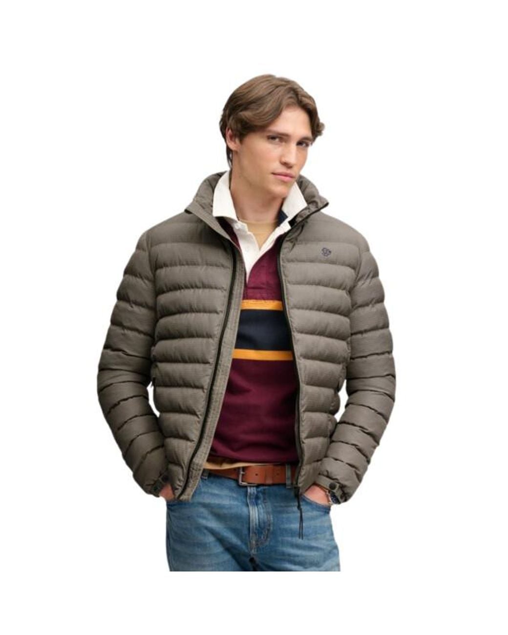 Superdry Casual Winterjas in het Brown voor heren