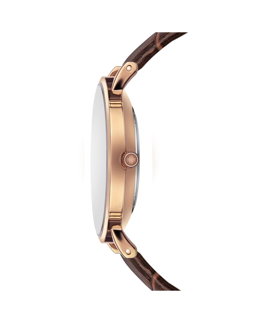 Philipp Blanc Croco Horloges in het Brown