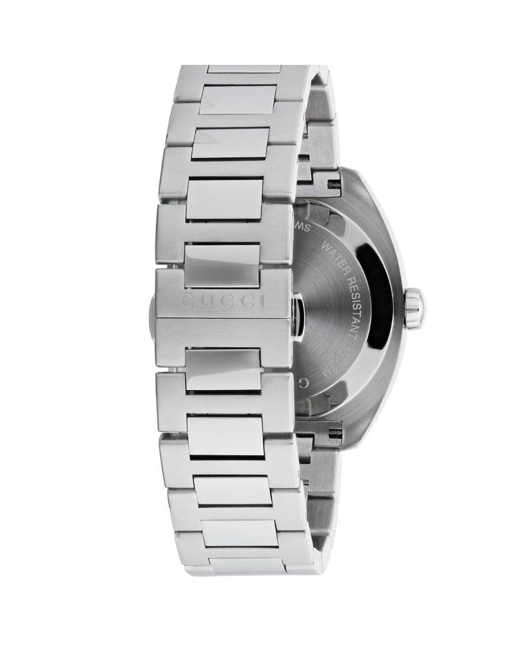 Gucci Ya142303 Quartz Herenhorloge in het Metallic voor heren