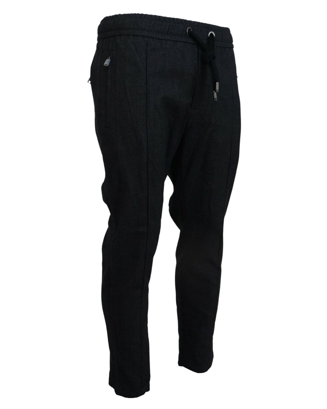Dolce & Gabbana Katoenen Tapered Jeansbroek in het Black voor heren