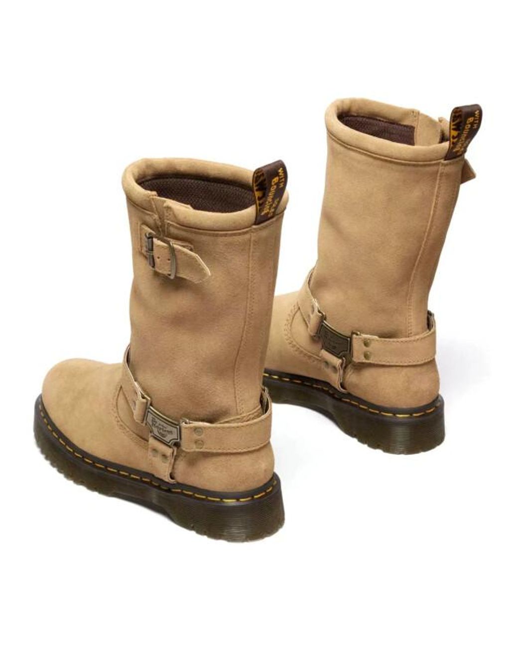 Dr. Martens Anistone Hi Biker Boot Biker Boots in het Brown