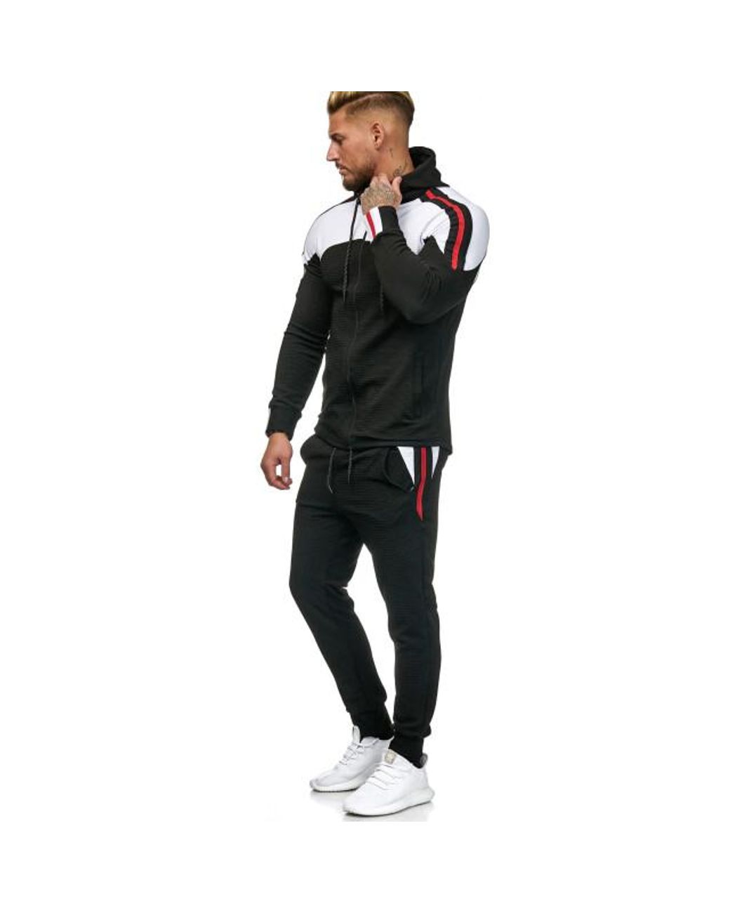 OneRedox Joggingpak 1148 in het Black voor heren